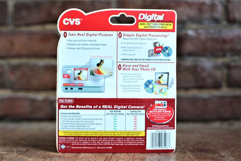 Disposable Digital Camera CVS Etsy
