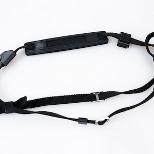 Vintage Black Cloth Minolta Camera Strap - Originally for XG / SRT Series Camera