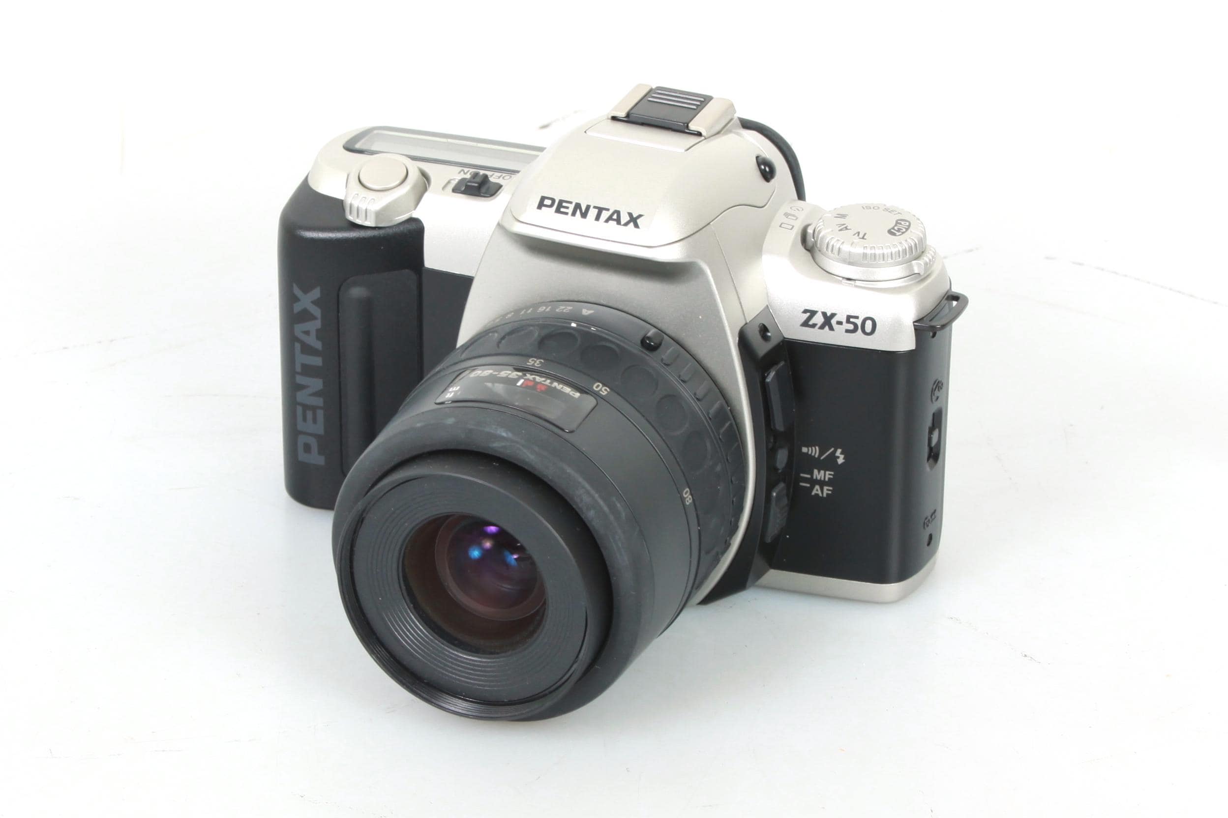 ペンタックス ZX-50 35 mm 一眼レフフィルムカメラ & 35-80 mm ズーム