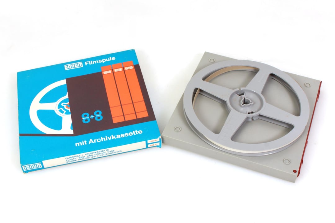 ８ミリリール Bonum プラスチック スーパー 8 mm オートリール 600 フィート
