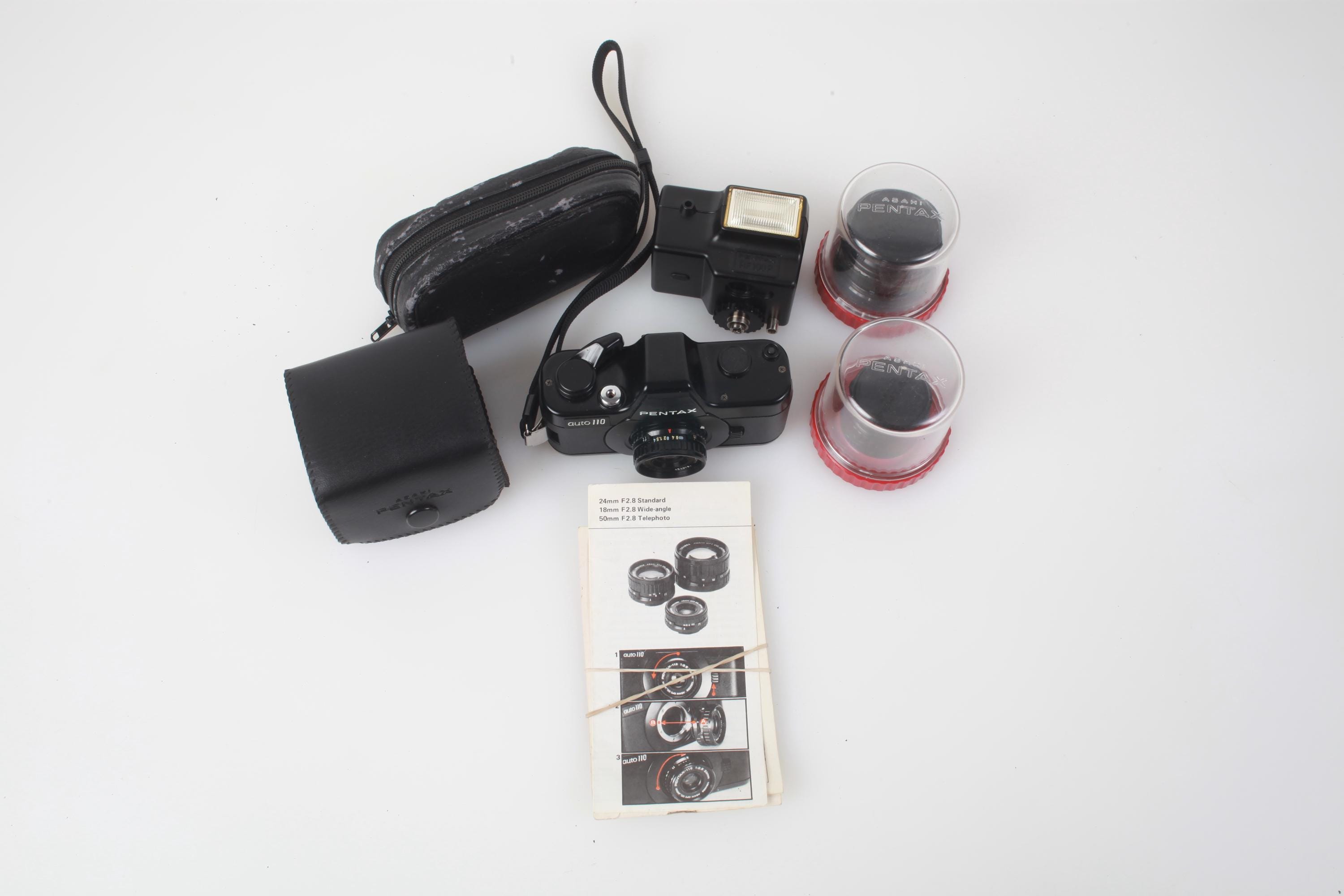【美品】PENTAX auto 110 SUPER ＋交換レンズ・ケースセット Pentax Auto 110 Case Bag - Etsy