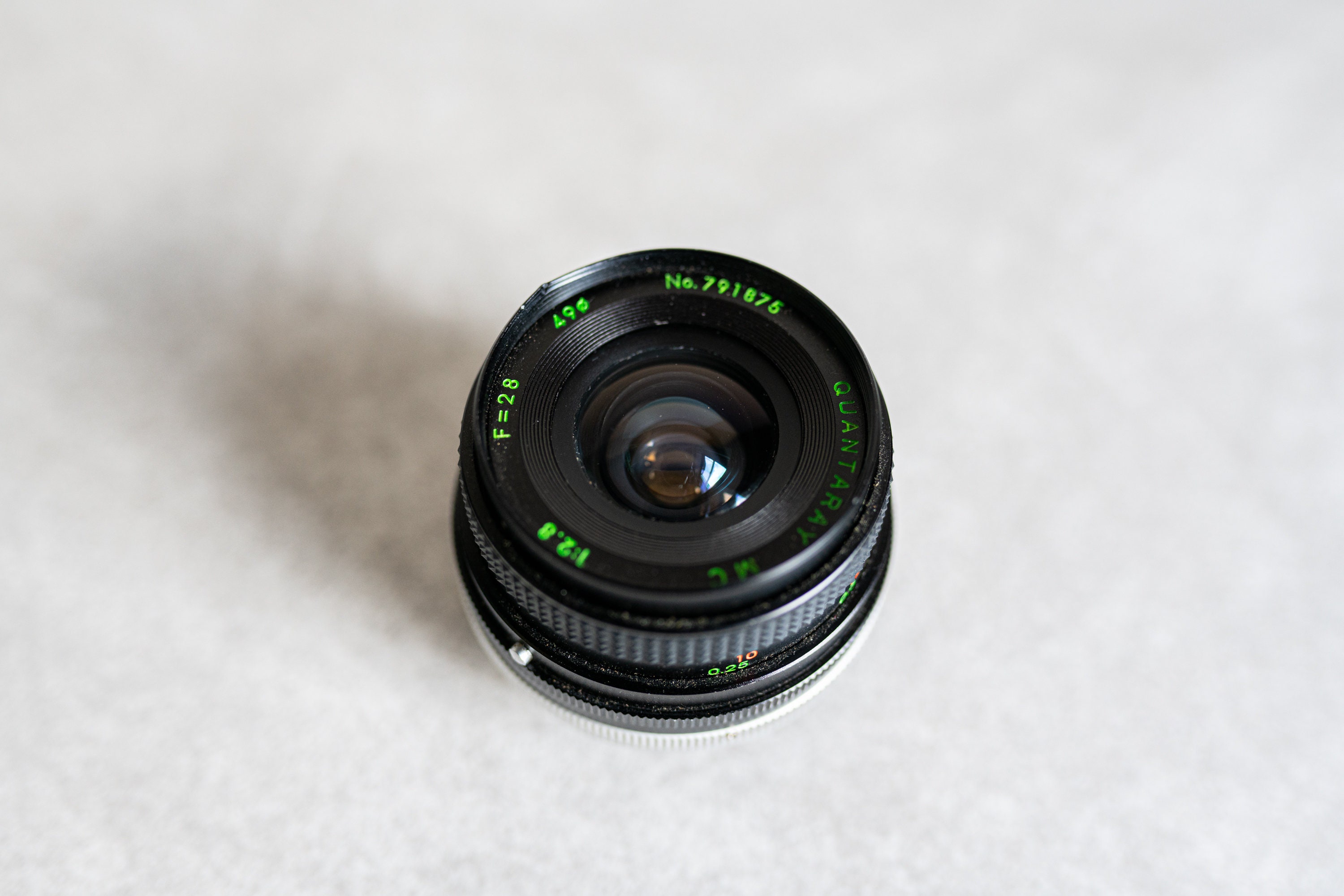 レア？QUANTARAY 28mm f2.8 m42マウント Quantaray 28mm F2.8 Lens Reviews - Miscellaneous Lenses