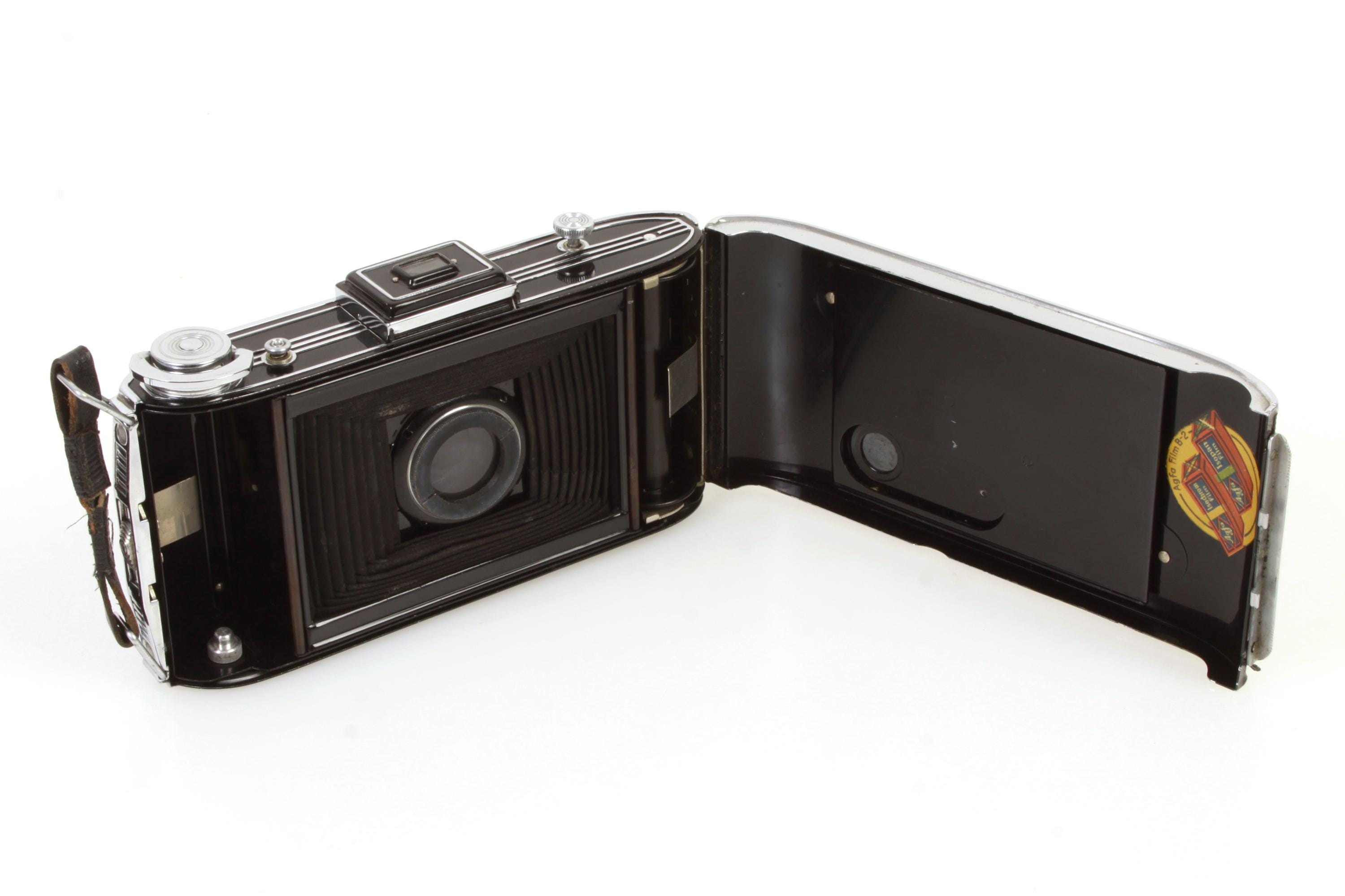 Agfa Isolette II Appareil Photo Pliant Avec Solinar 1:3.5/75