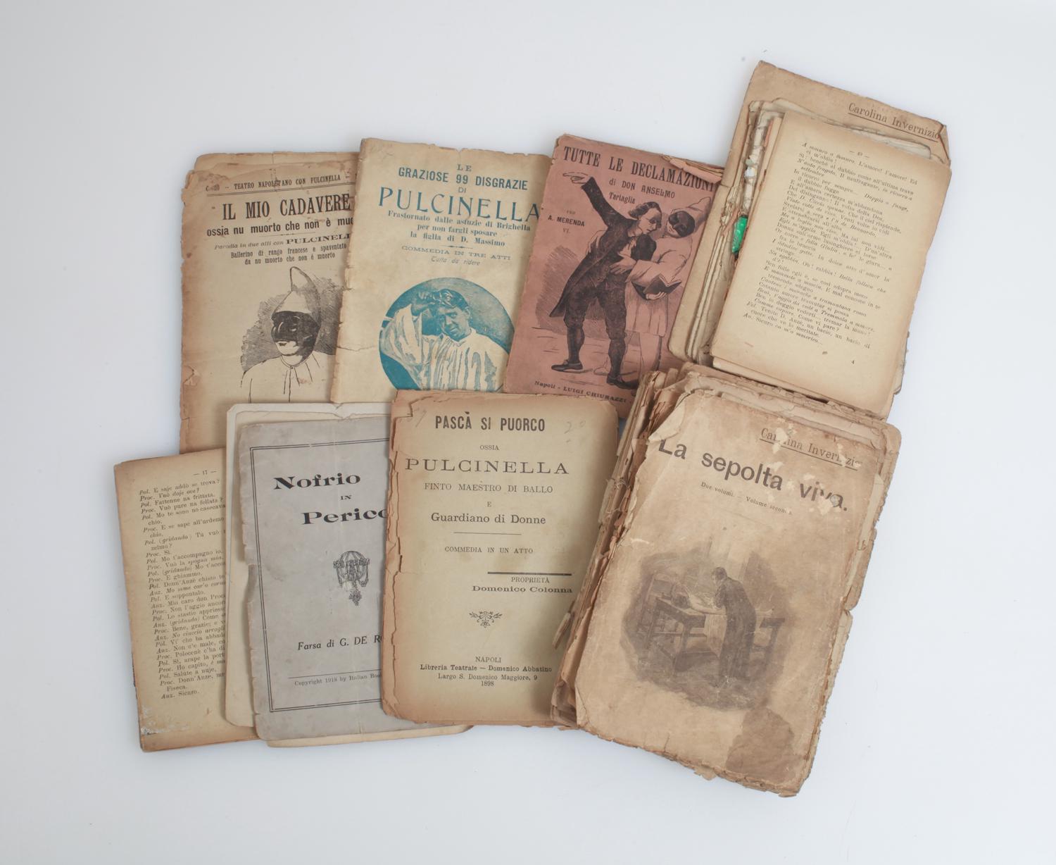 LOT Assorted 1900s-1920s Italian Play Scripts Incomplete Covers - Etsy