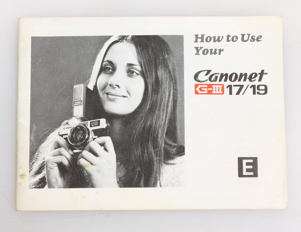 Canonet ql 19 - Etsy 日本