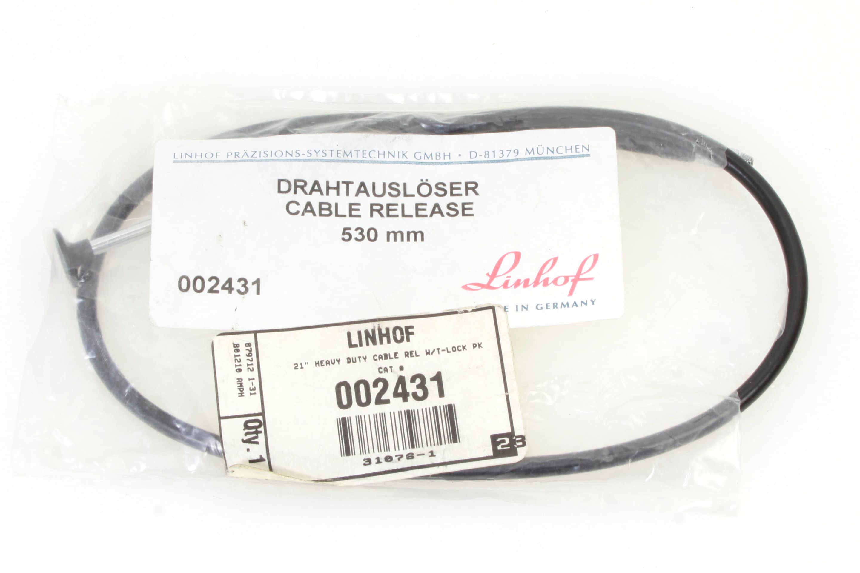 Linhof Cable Release 530mm Australia