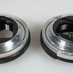 Two Tamron Adapt-all Mount For Konica