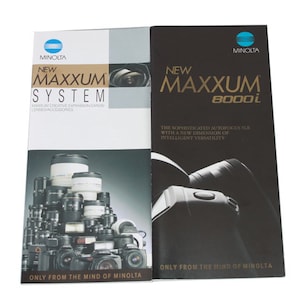 8000I & System Minolta Maxxum Brochure Set 2
