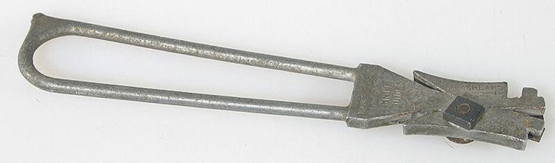 Vintage Knife Sharpener Glass Cutter Tool - Handheld Sharpening, Collectible Photography Prop image 1
