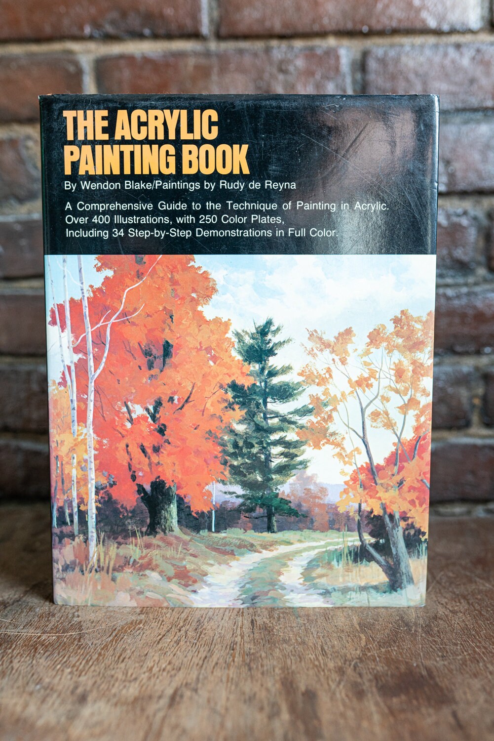 Acrylic Painting: A Step-by-Step Instruction Book by Wendon Blake