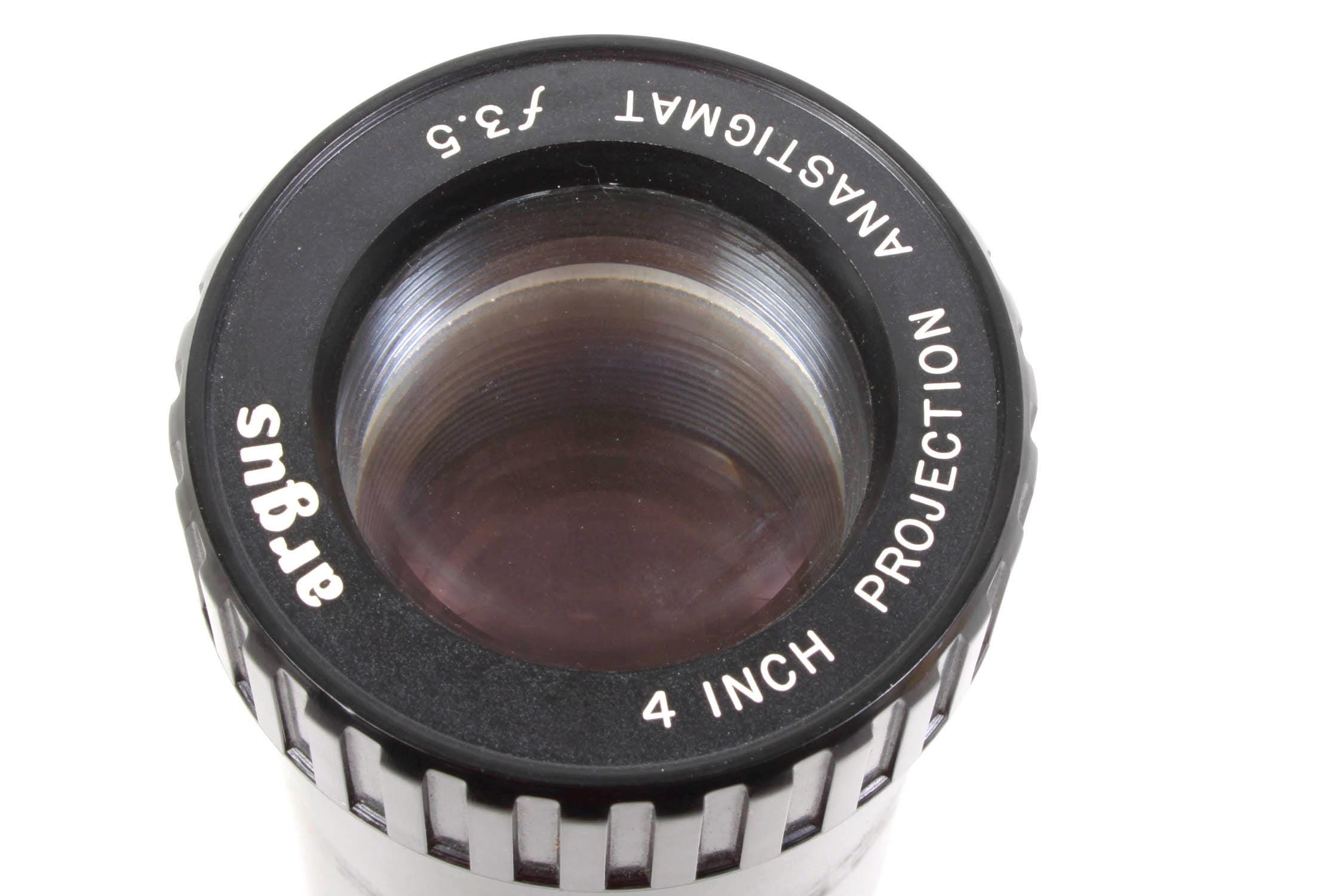 Argus 4 Inch Projector Anastigmat Lens F/3.5 - Etsy