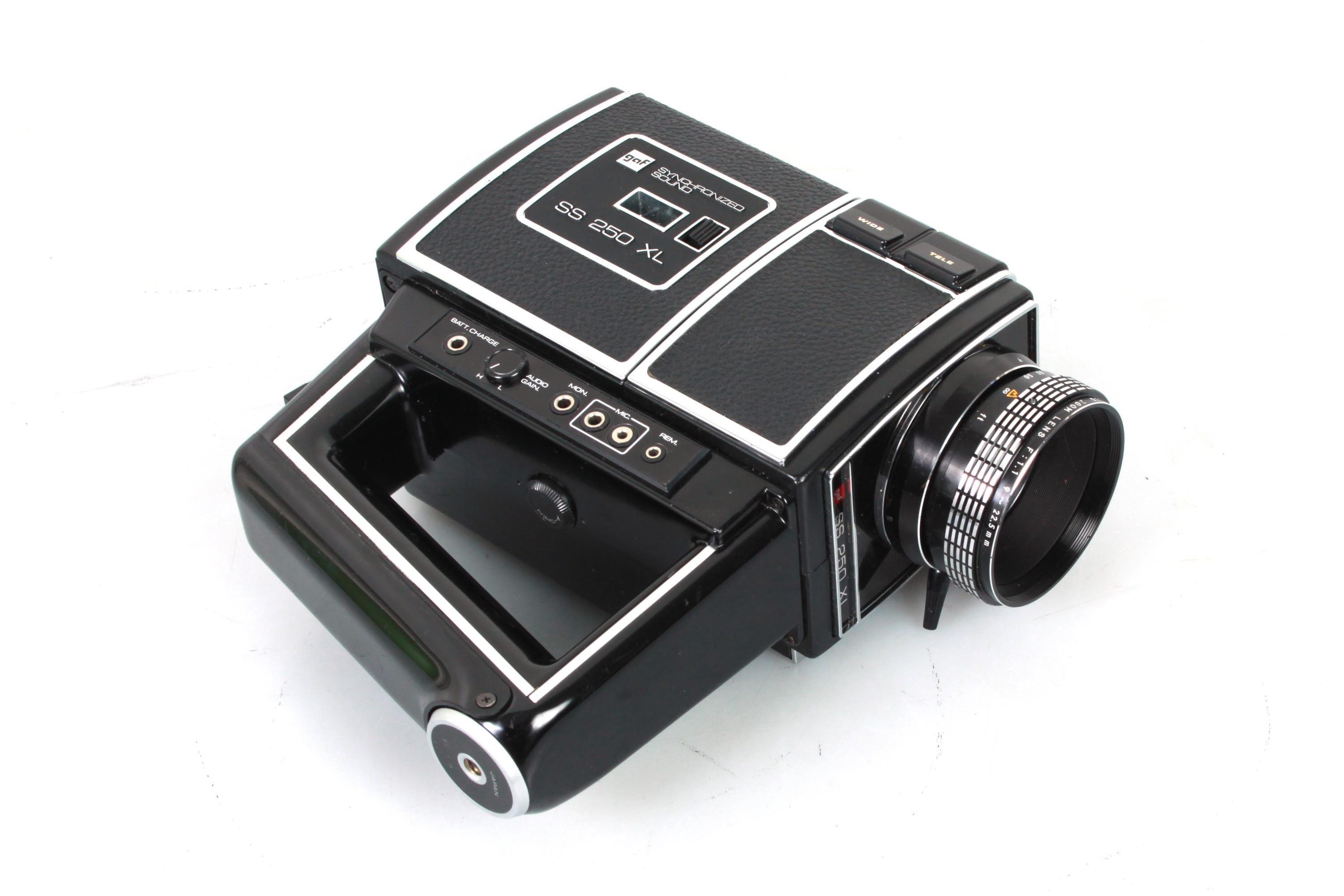 GAF XL/2　サウンドスーパー8ムービーシネマ　8mm filmカメラ GAF XL/2 Sound Super 8 Movie Cine Camera – Film Camera Store