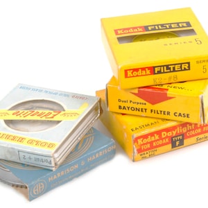 Series V Filters lot of 5 (Yellow, Daylight, Portrait)