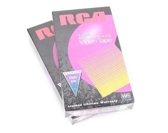 RCA T-120 hifi-stereo VHS-videobandset van 2 inch