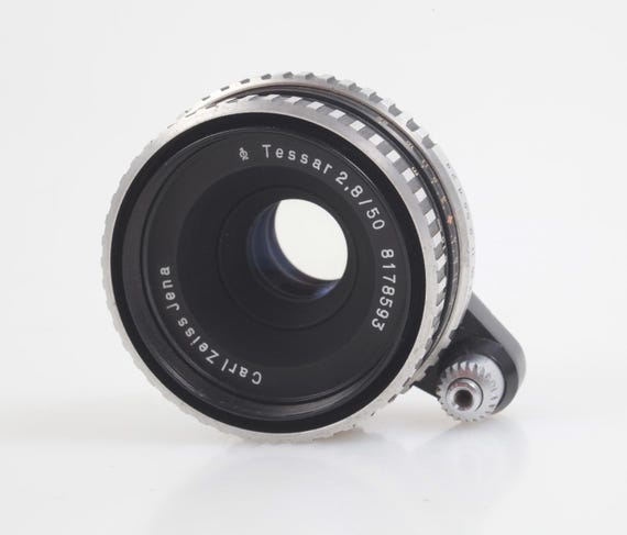 Vintage Carl Zeiss Jena Tessar 50mm F/2.8 Lens for Exakta Mounts