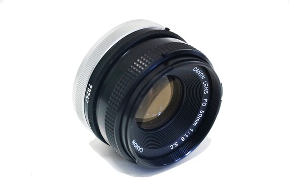 Canon FD 50mm F1.8 Prime Vintage New FD Lens - AE-1 A-1 F-1 nFD 1,8 50 | eBay
