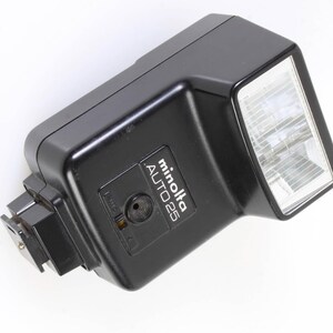 Film camera flash with manual - fits any camera