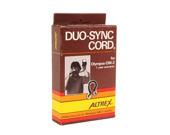 Vintage Duo-Sync Chord for Olympus OM-2 - New Old Stock