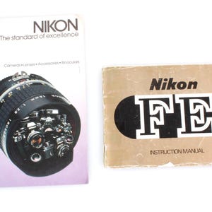 Nikon FE Camera Manual + Lens Guide