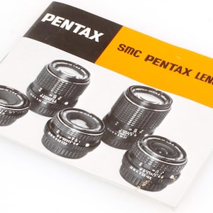 Pentax Lens Booklet