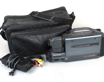 VINTAGE Panasonic Camcorder AF X6 CCD Omnimovie Vhs Hq With