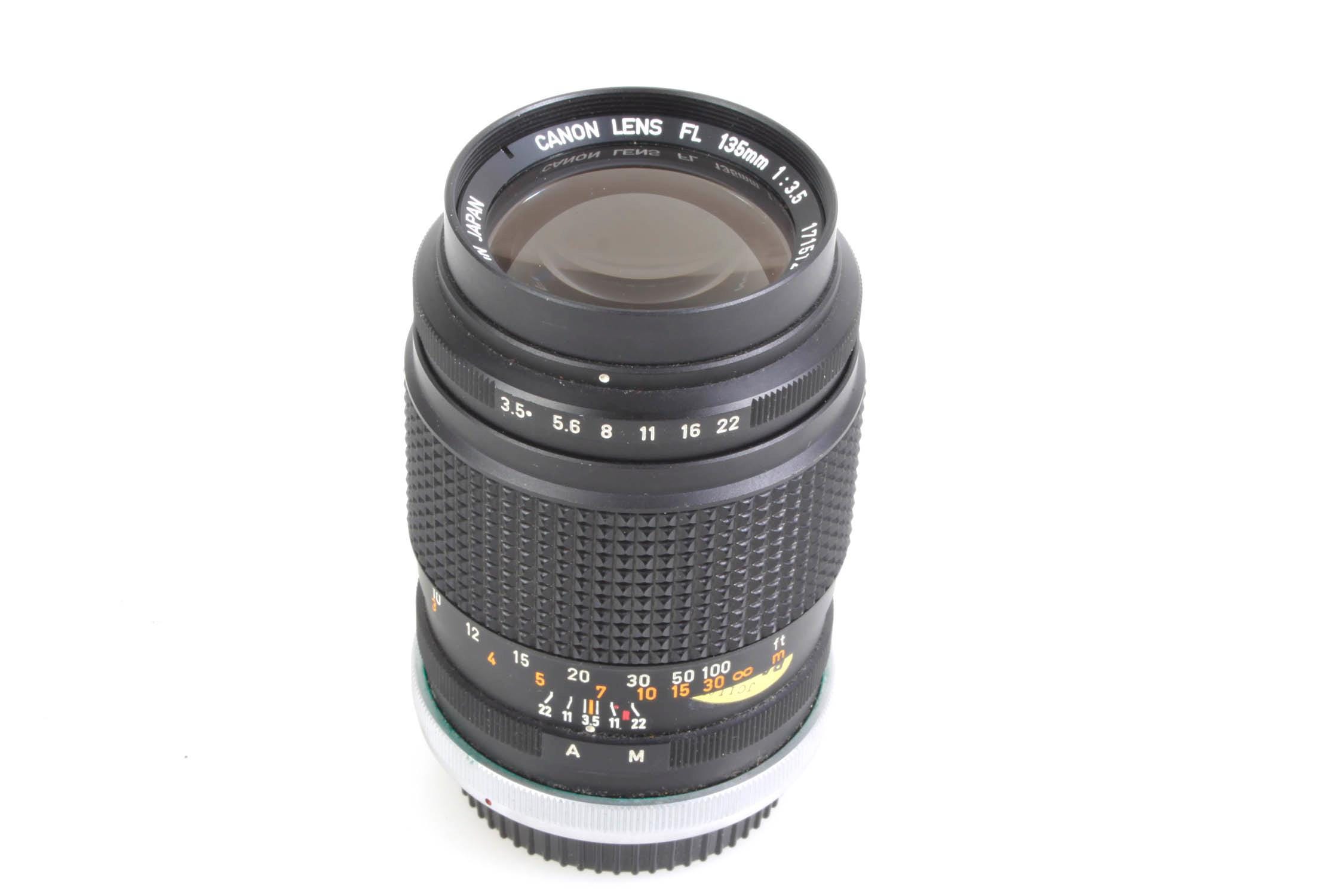 【ほぼ美品】Canon FD 135mm 1:2.8 キヤノン Canon 135mm f/2.8 FD Mount Lens - Analogue Revival