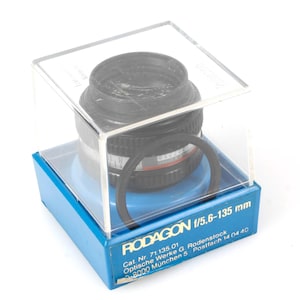 Rodenstock Rodagon 135mm F/5.6 Enlarging Lens W/ Retaining Ring