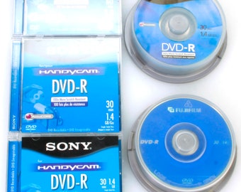 Sony DSC-DVD201 Handycam W/ Dvd-rs, Battery, Charger, Case - Etsy