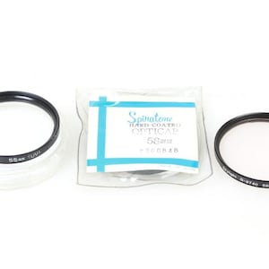 58mm Filters (3) Sky UV Haze Opticap