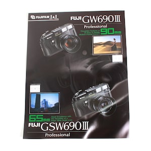 Fuji FujiFilm GW690III Professional Ulotka