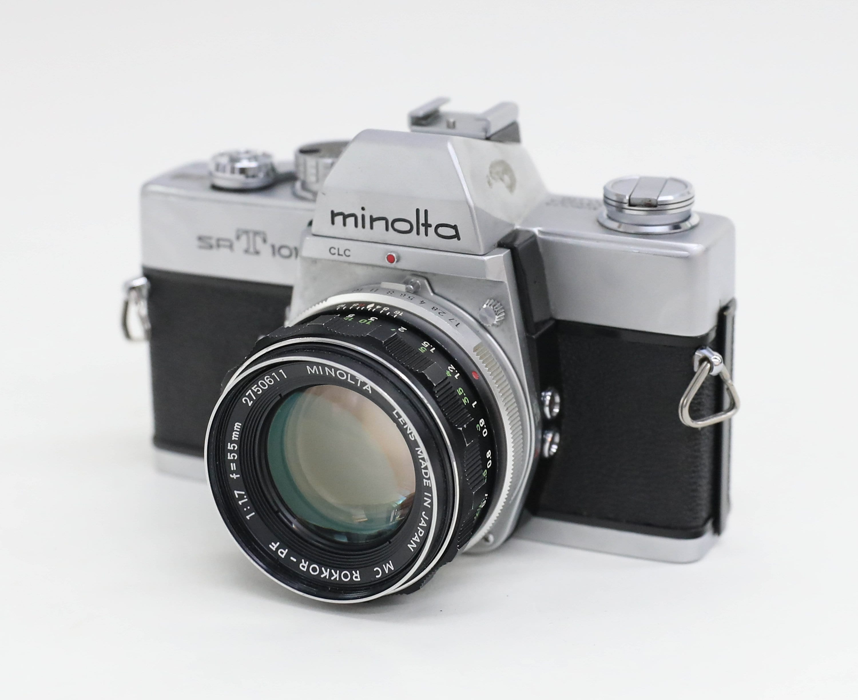 MINOLTA SRT101 MC POKKOR-PF 50mm F1.7 - カメラ