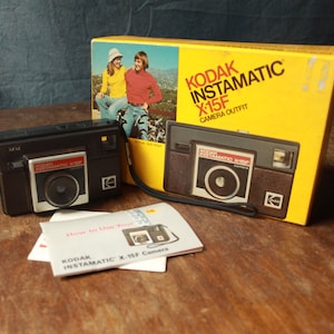 Vintage Kodak Instamatic X-15 In Original Box