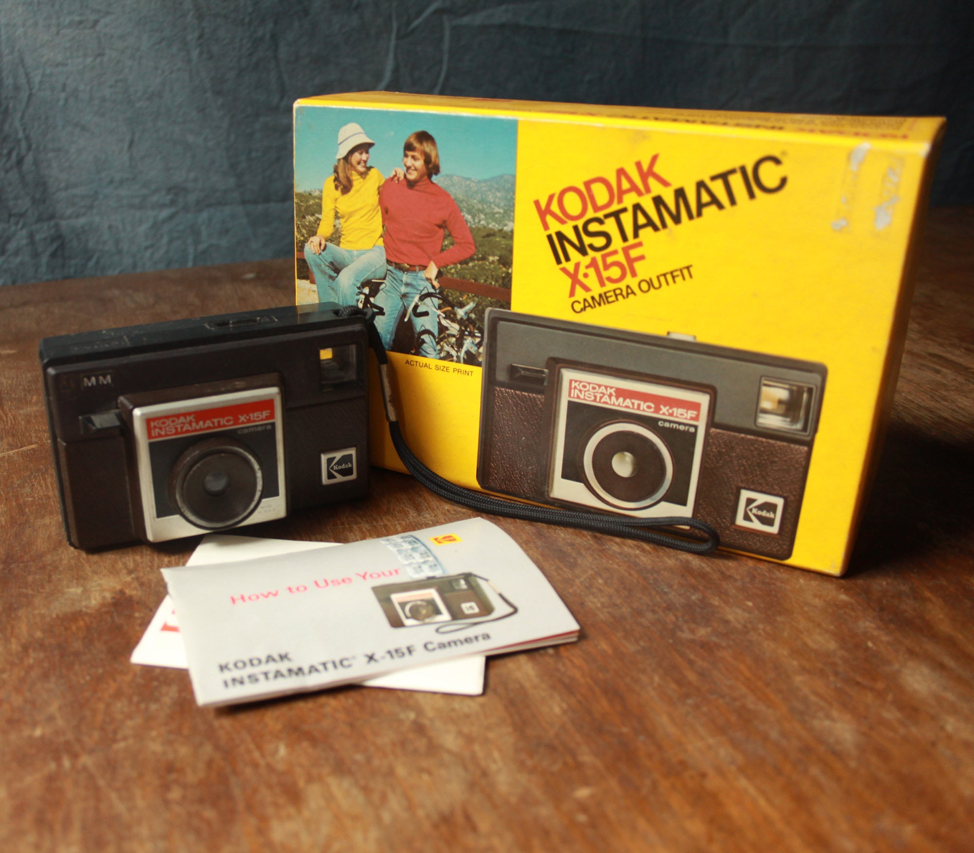 Vintage Kodak Instamatic X-15 In Original Box