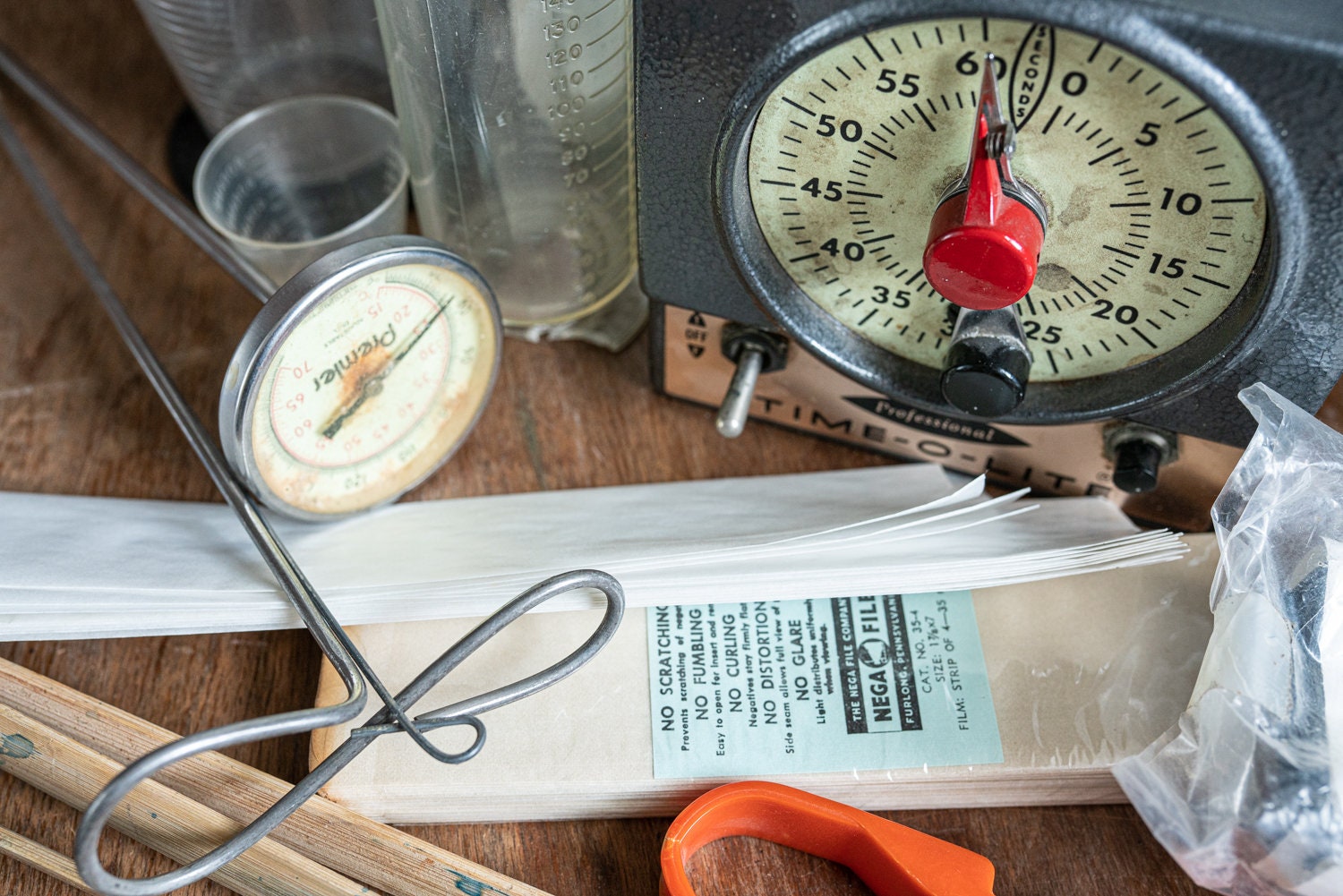 Darkroom Starter Kit Mixed Lot Timer Tongs 8x10 Tray Etsy