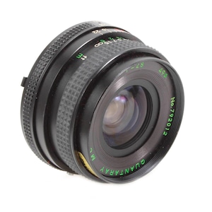 Quantaray 28mm F/2.8 Lens for Minolta MD w/ Case