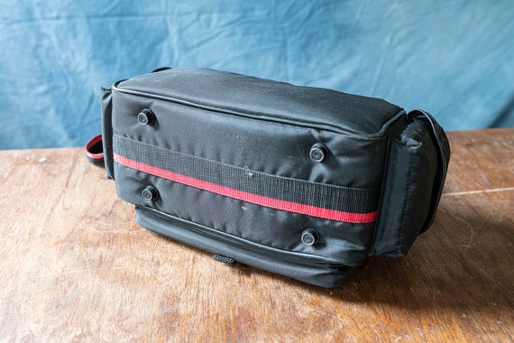 Buy Vintage Black Fotima Camera Bag W Shoulder Strap Online in