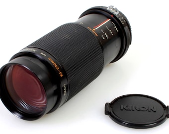 Nikon Film Camera Telephoto W/ Macro Lens w/ Caps