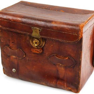 Camera Case Leather 1950s