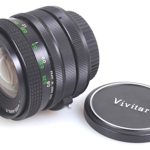 Vivitar 28mm F/2.5 Lens for Canon FD