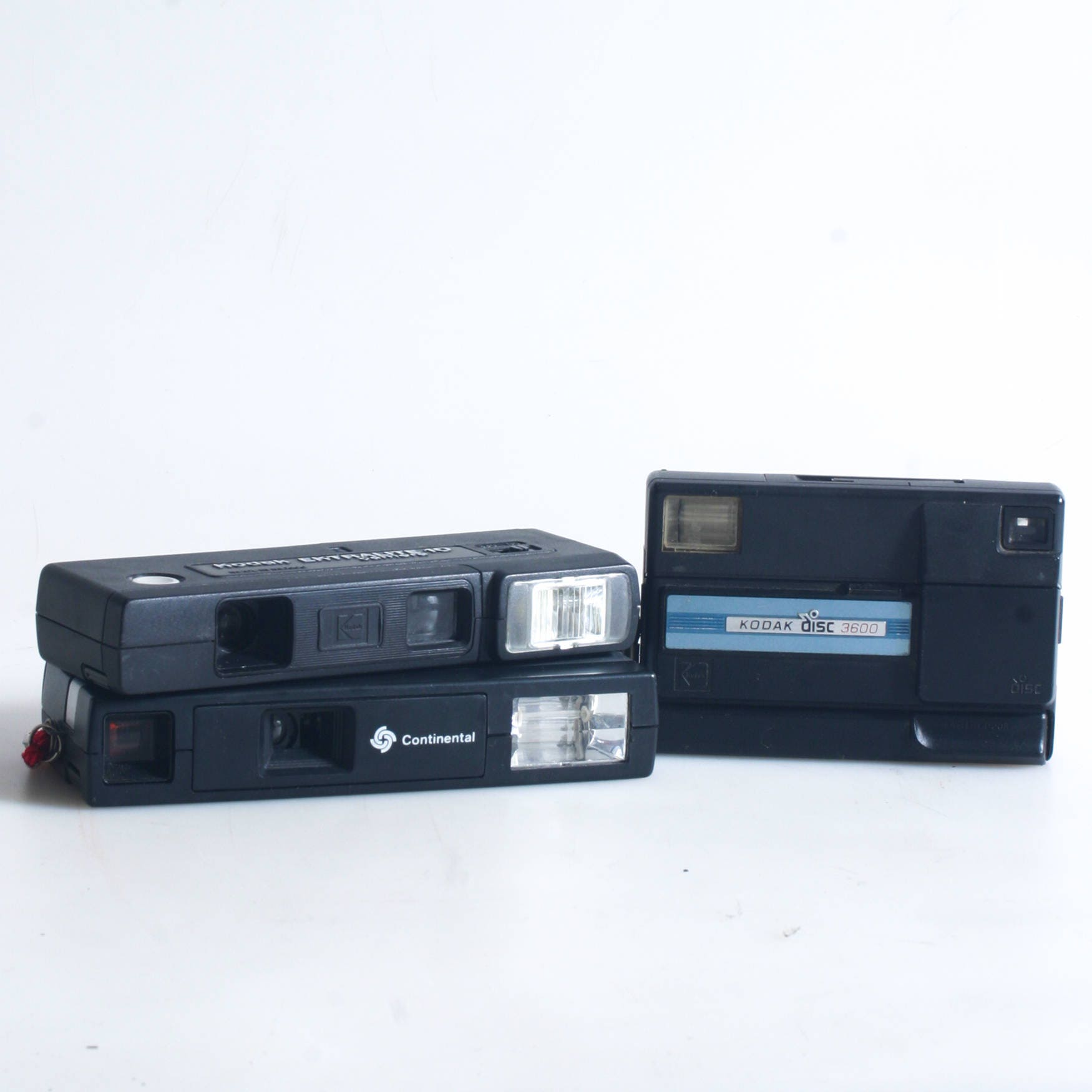 Buy Kodak Disc Camera and Two 110 Cameras Set of 3