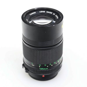 Canon AEI/AEIP 135mm f/3.5 FD Lens