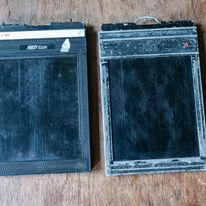 Misc 4x5 Sheet Film Holders - Set of 2 - For Parts / Frame