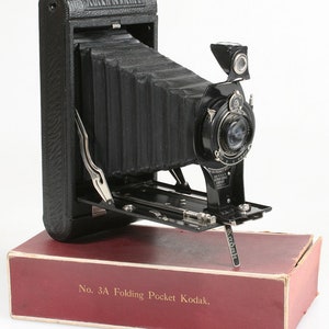 Kodak No 3A Folding Pocket Camera in Box