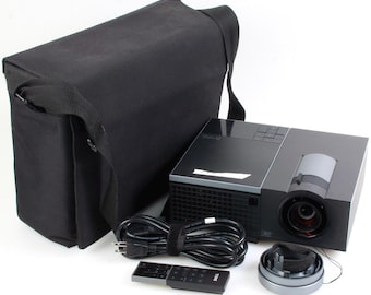Dell Projector w/ Case and Accessories Tested/Working