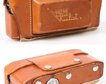 ステレオリアリスト ヴィンテージ ステレオリアリスト 立体カメラ（オリジナルレザーケース