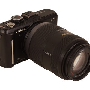 Panasonic Lumix DMC-GF1 12.1MP Mirrorless Digital Camera With Lumix 45-200mm F/4