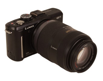 Panasonic Lumix DMC-GF1 12.1MP Mirrorless Digital Camera With Lumix 45-200mm F/4