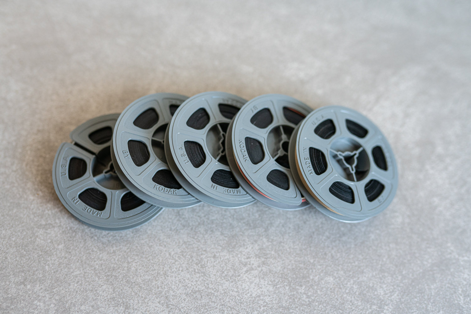 Found Footage 8mm Movie Film Color No Sound 21 Reels 
