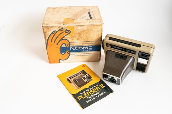 Kodak Kodamatic Pleaser II インスタントフィルムカメラ（オリジナル