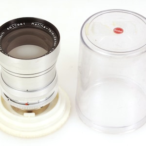 Schneider Kreuznach Retina-Tele-Xenar f/4.0 135mm Lens DKL Mount Kodak in Case